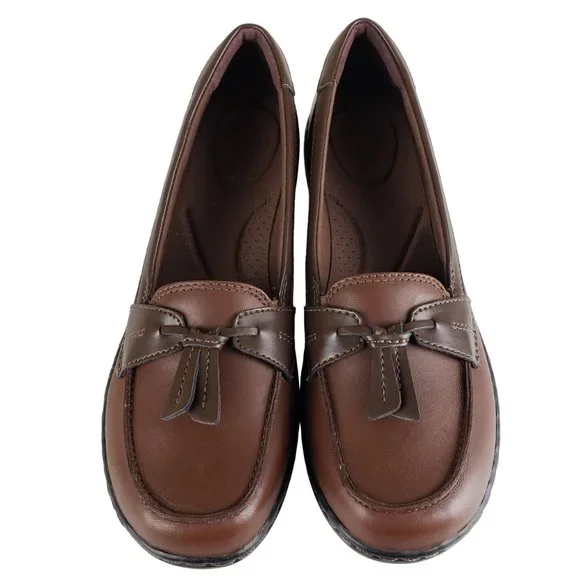 Clark Collection Ashland Bubble Comfortable Loafer Brown Multi 9 Narrow NWT - Picture 2 of 5